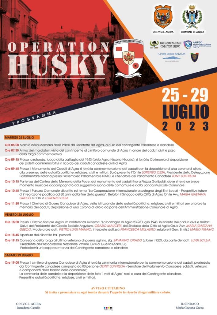 agira operazione husky