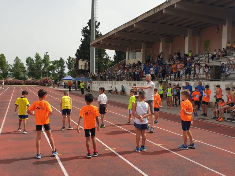 sabato al campo di atletica leggera