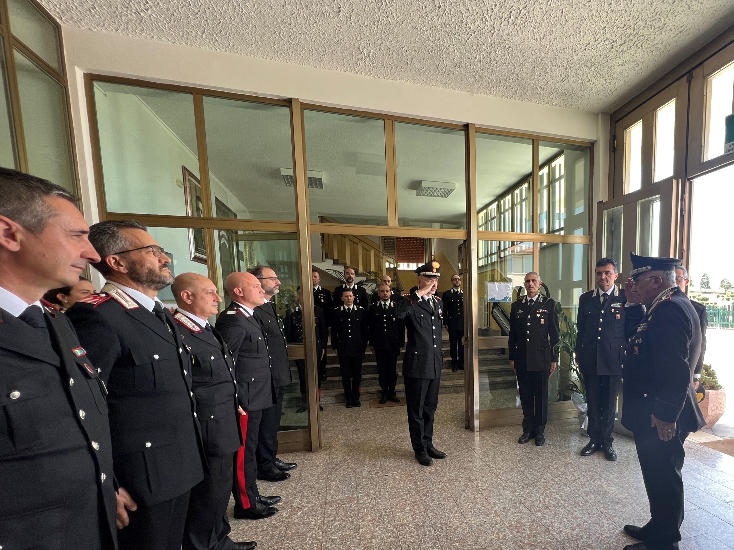 saluto comandante carabinieri