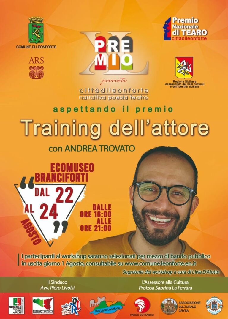 training dell'attore