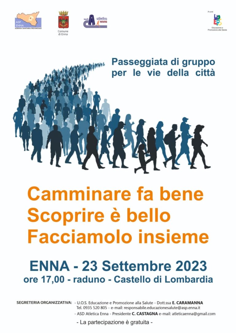 camminare fa bene