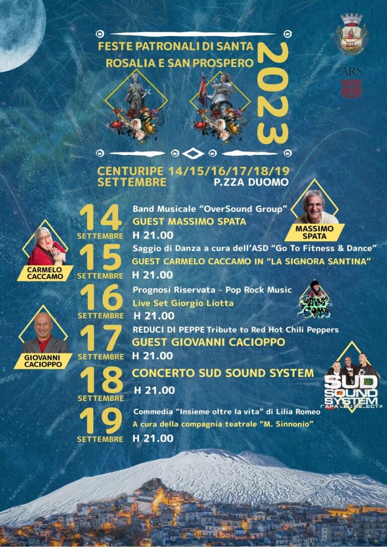 eventi centuripe