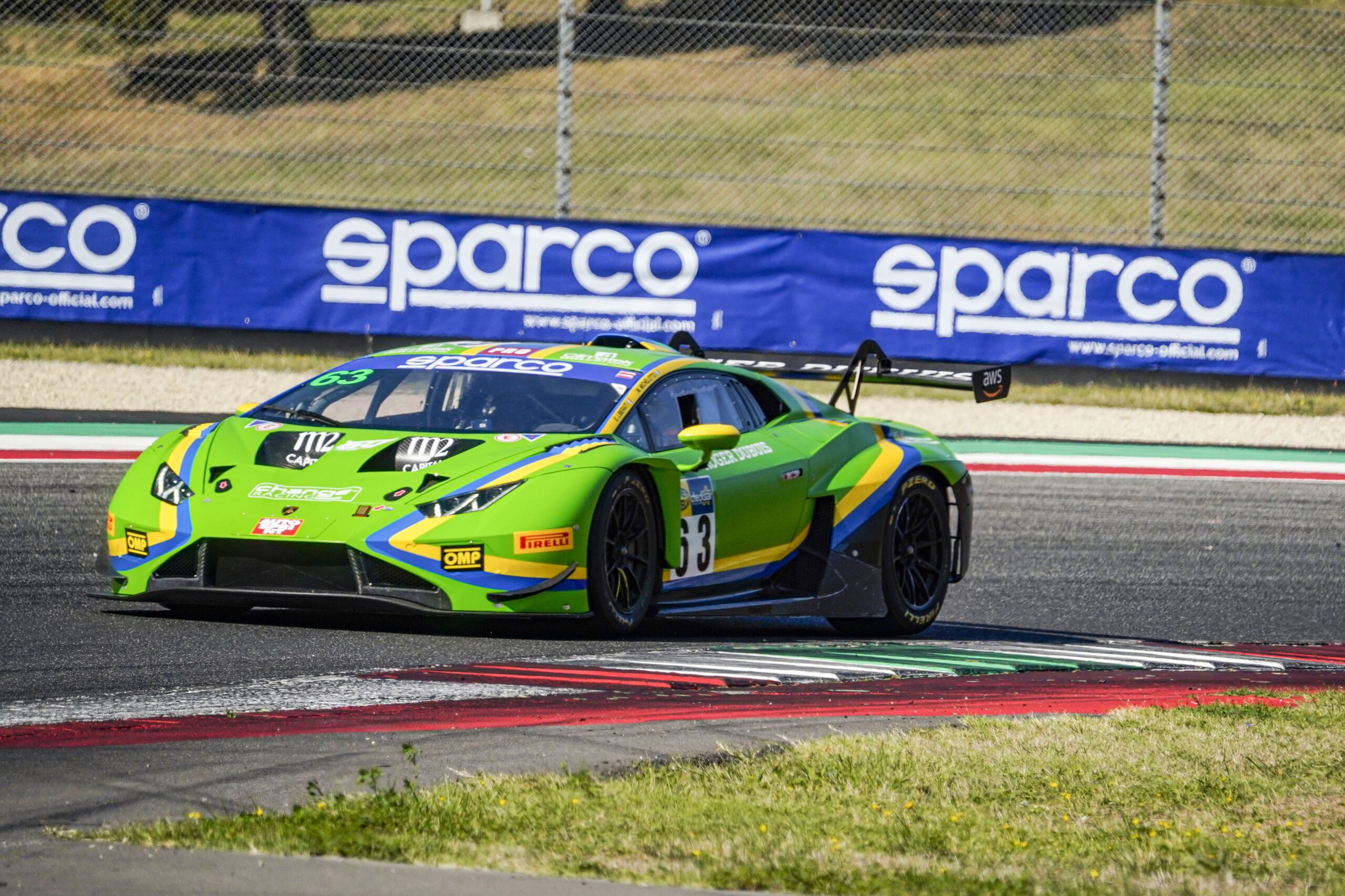 Liberati Edoardo, Michelotto Mattia, Lamborghini Huracan #63