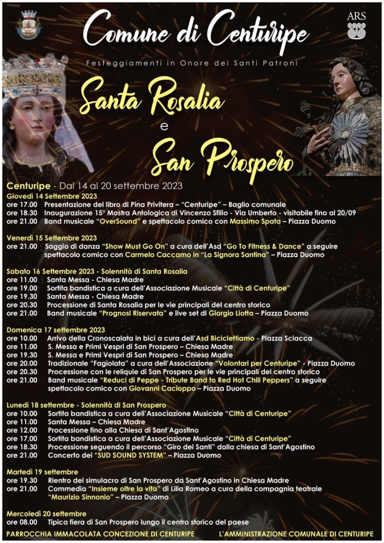 santa rosalia e san prospero