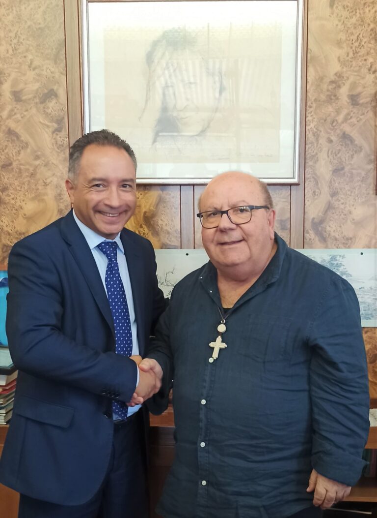 Da sx Caranna e Padre Rotondo
