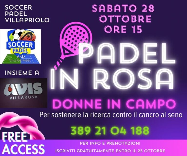 padel in rosa