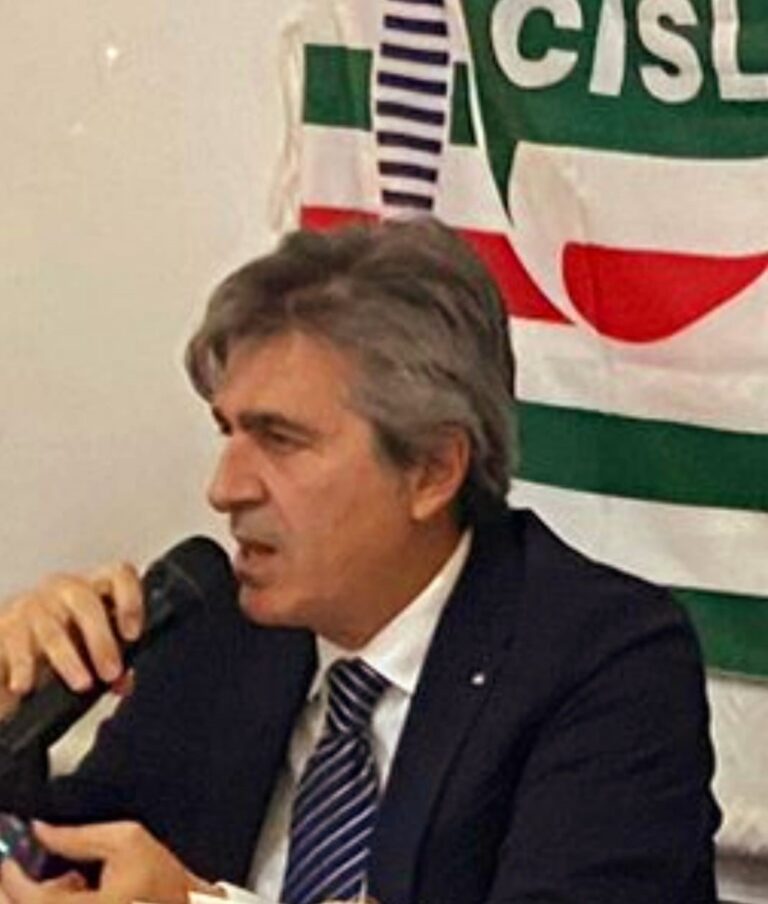 Fabrizio Grwco, 58 anni, segretario generale First Cisl dal gennaio 2022