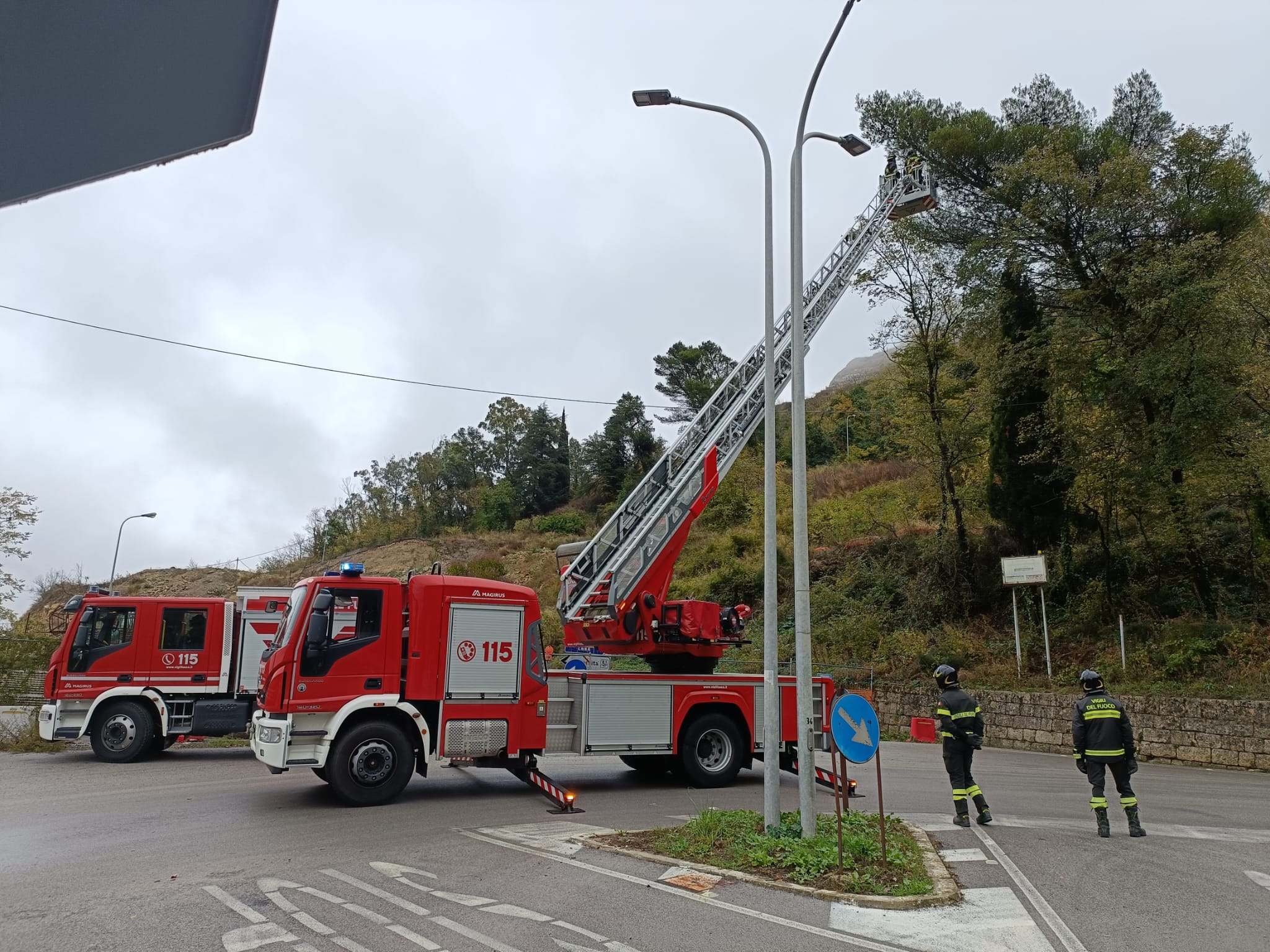 intervento vigili