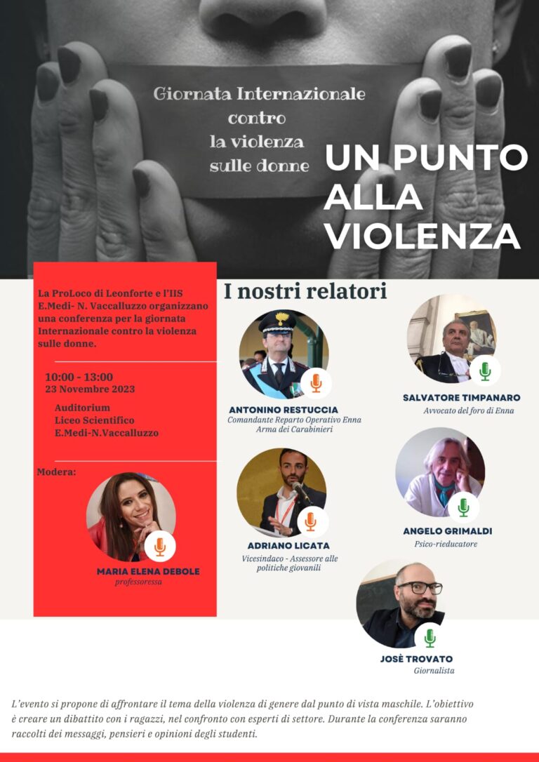 punto alla violenza