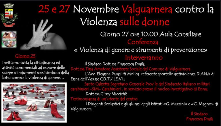 valguarnera violennza donne