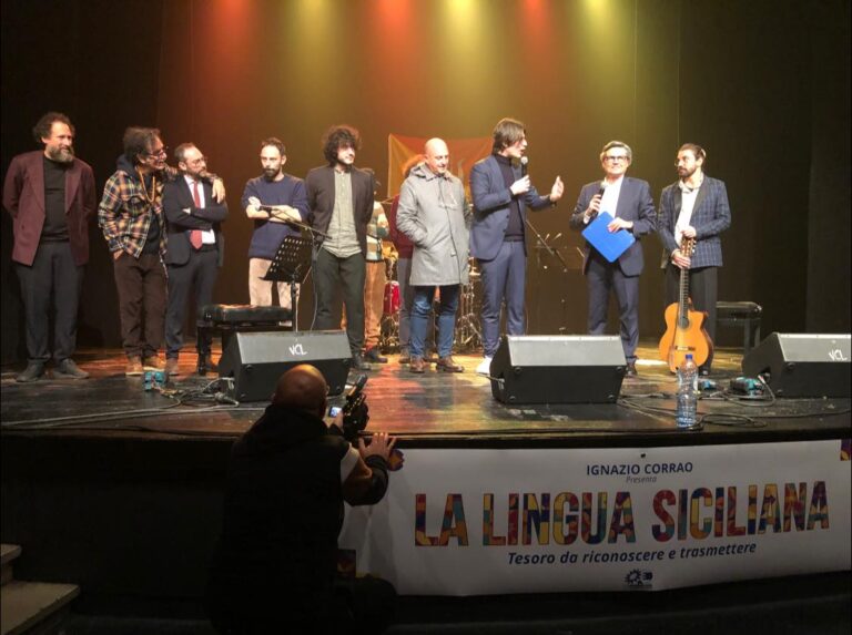 La LIngua Siciliana teatro Bruxellles con Artisti siciliani