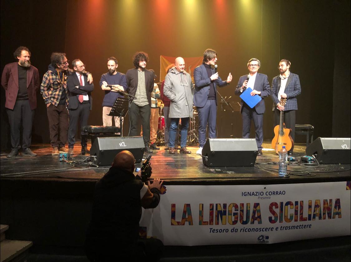 La LIngua Siciliana teatro Bruxellles con Artisti siciliani