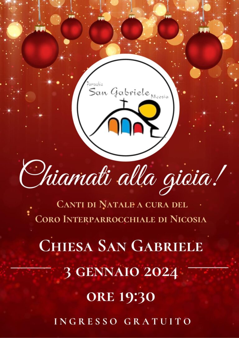 chiamati alla gioia