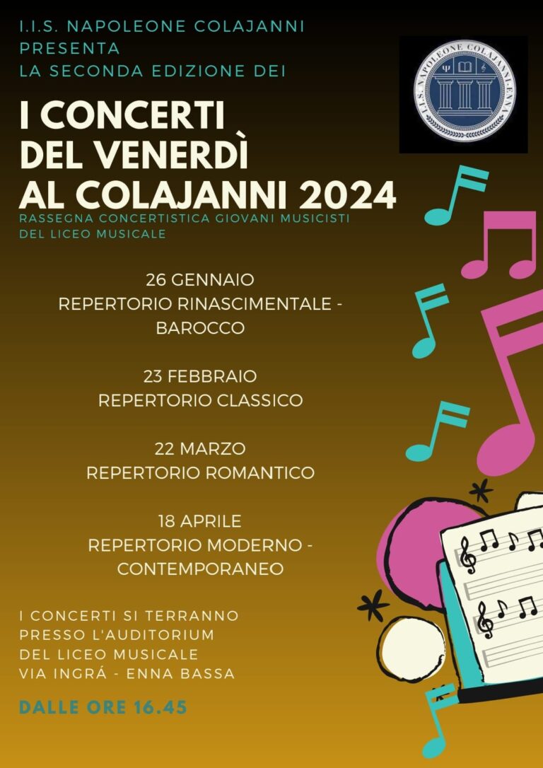 concerti al Colajanni