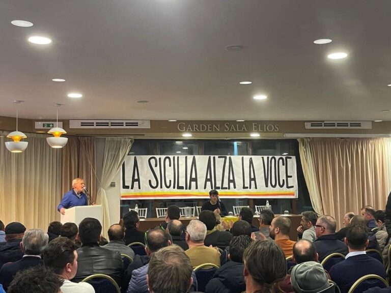 la sicilia alza la voce