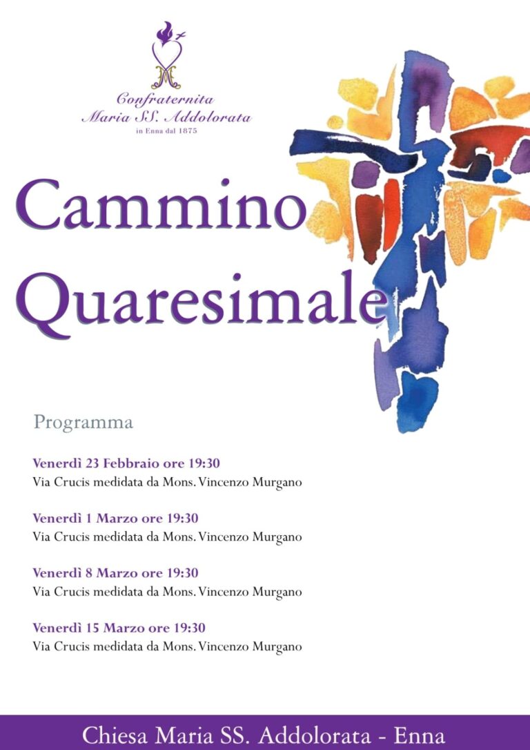 cammino quaresimale