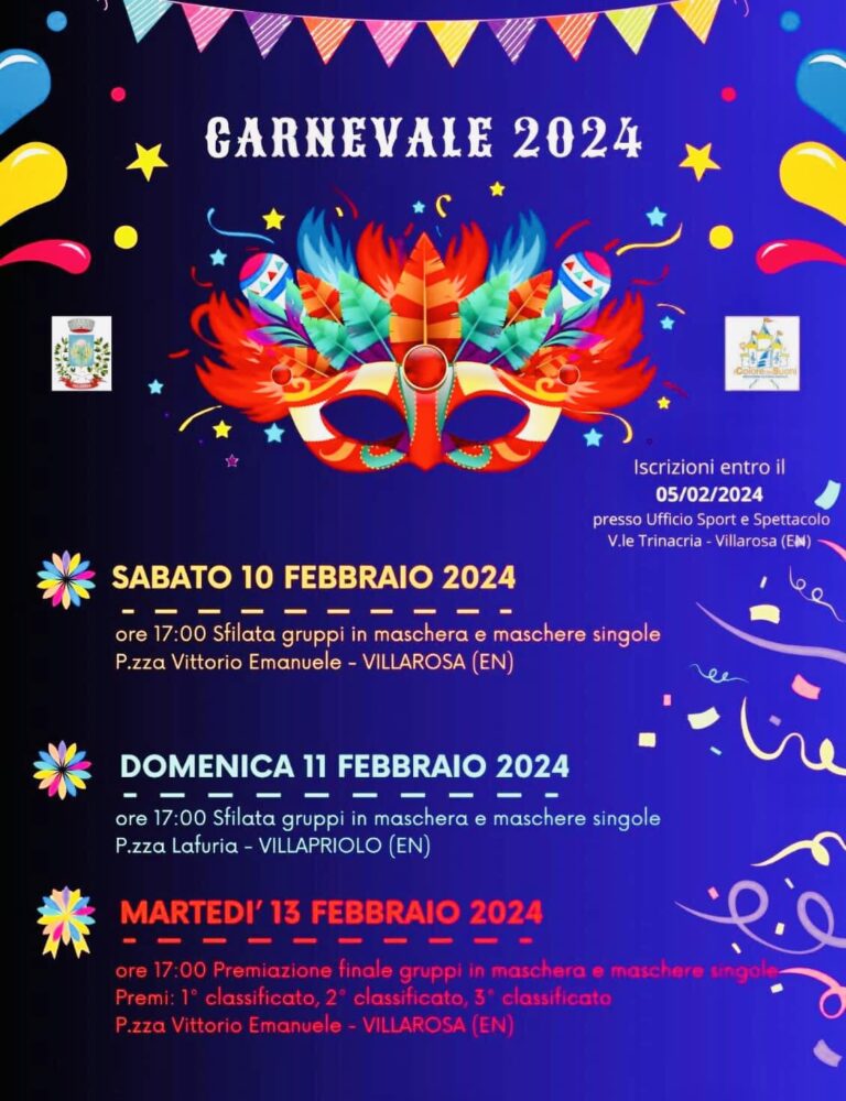 carnevale villarosa