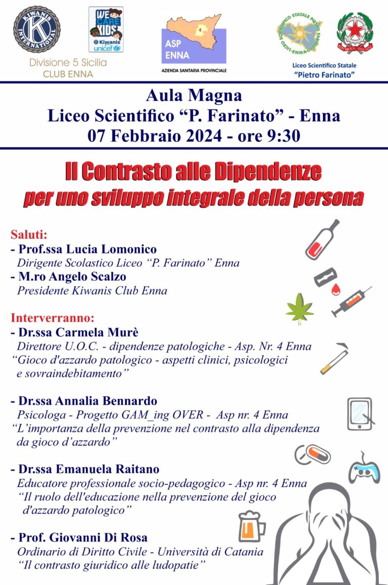 contrasto dipendenze