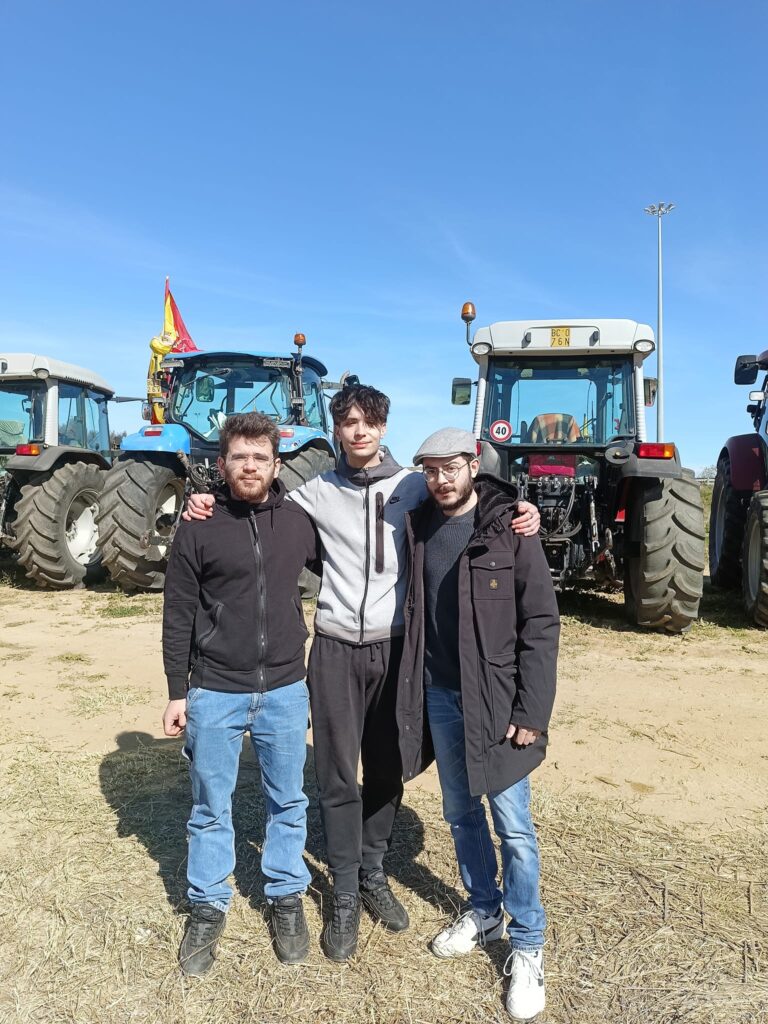 i giovani democratici a fianco degli agricoltori