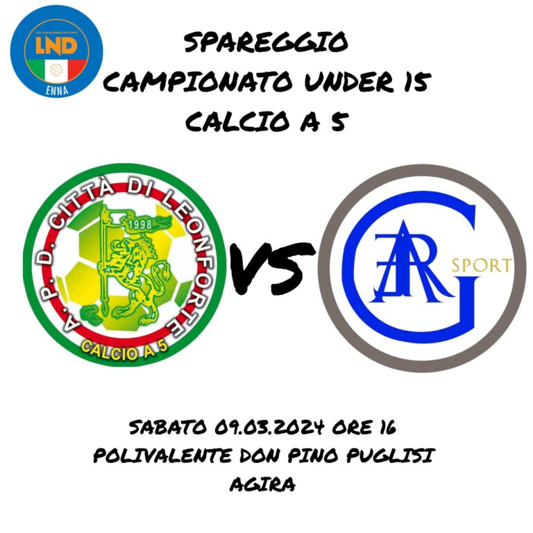 calcio a 5 U15