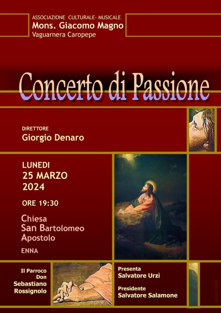concerto di passione