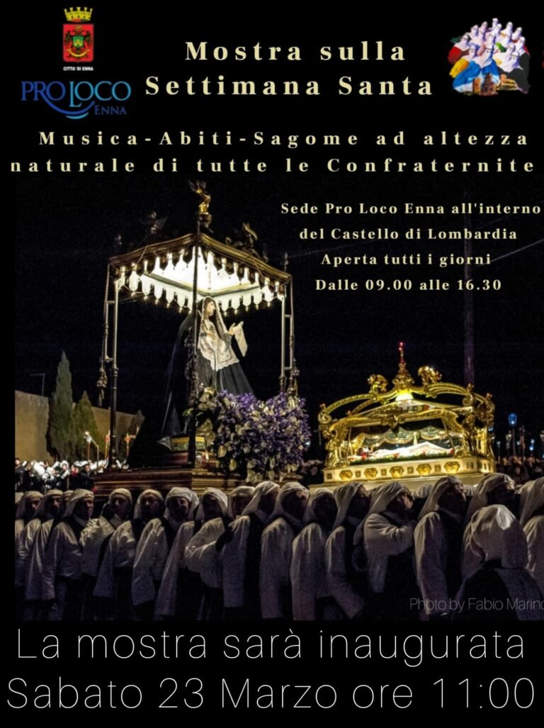mostra settimana santa
