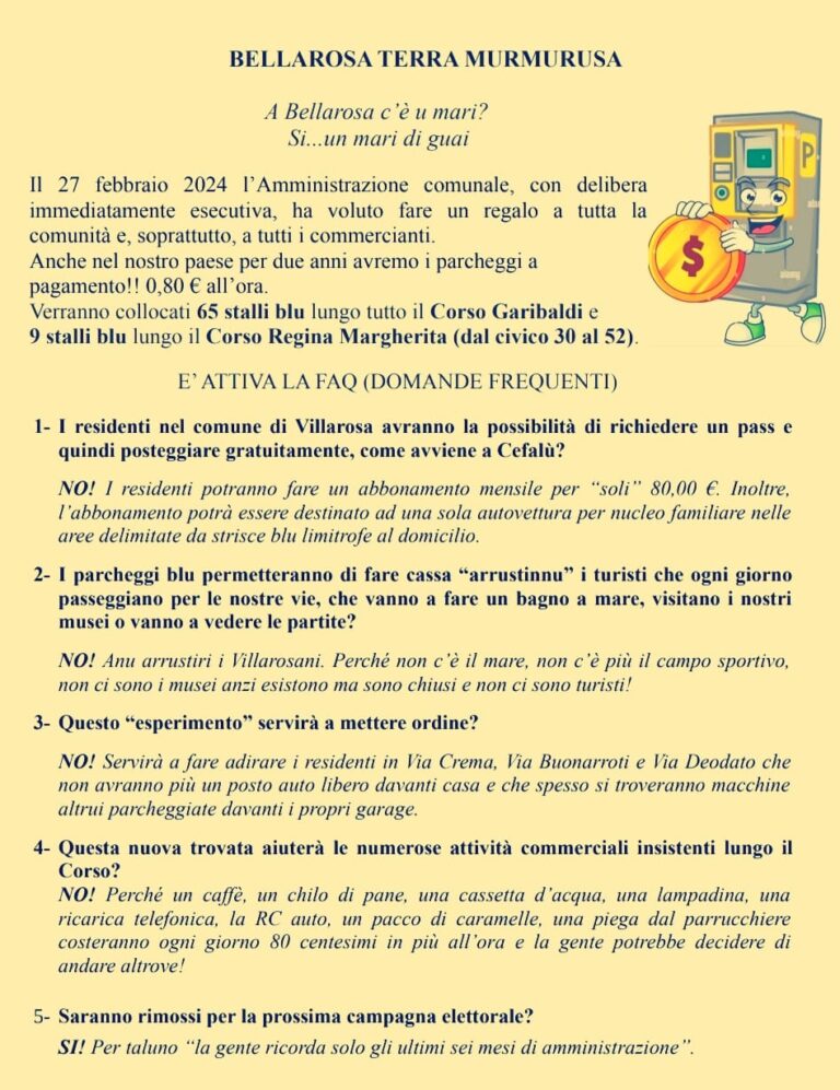 parcheggi