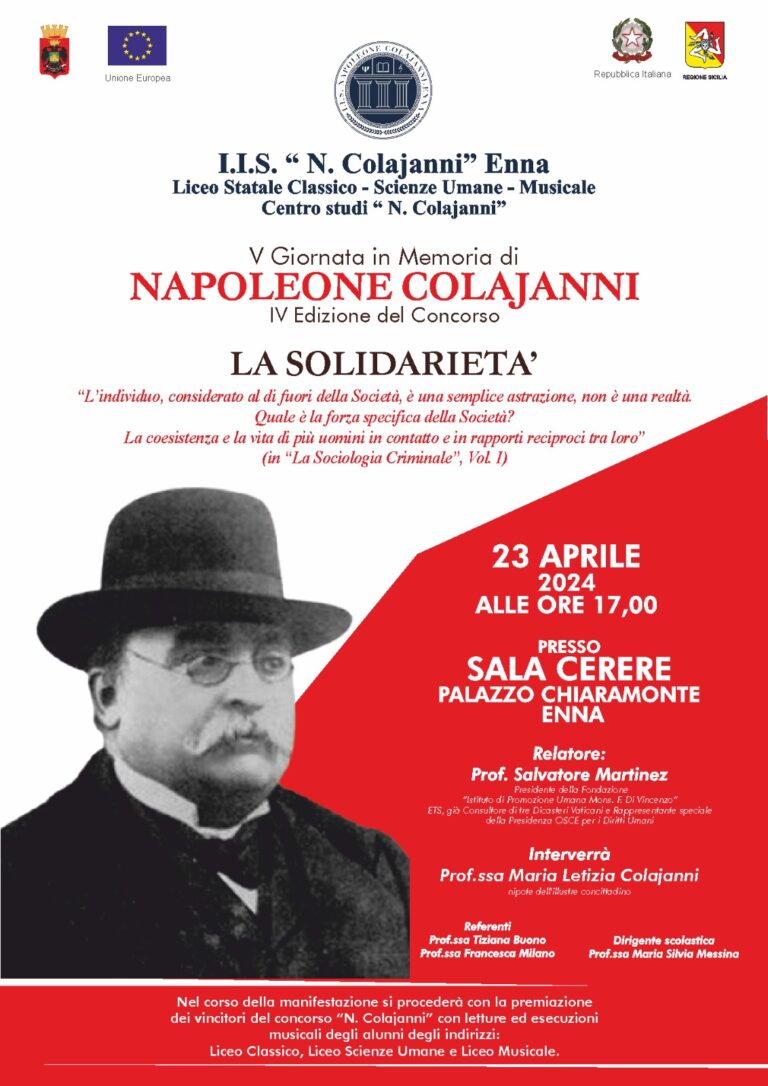 napoleone colajanni 23 aprile