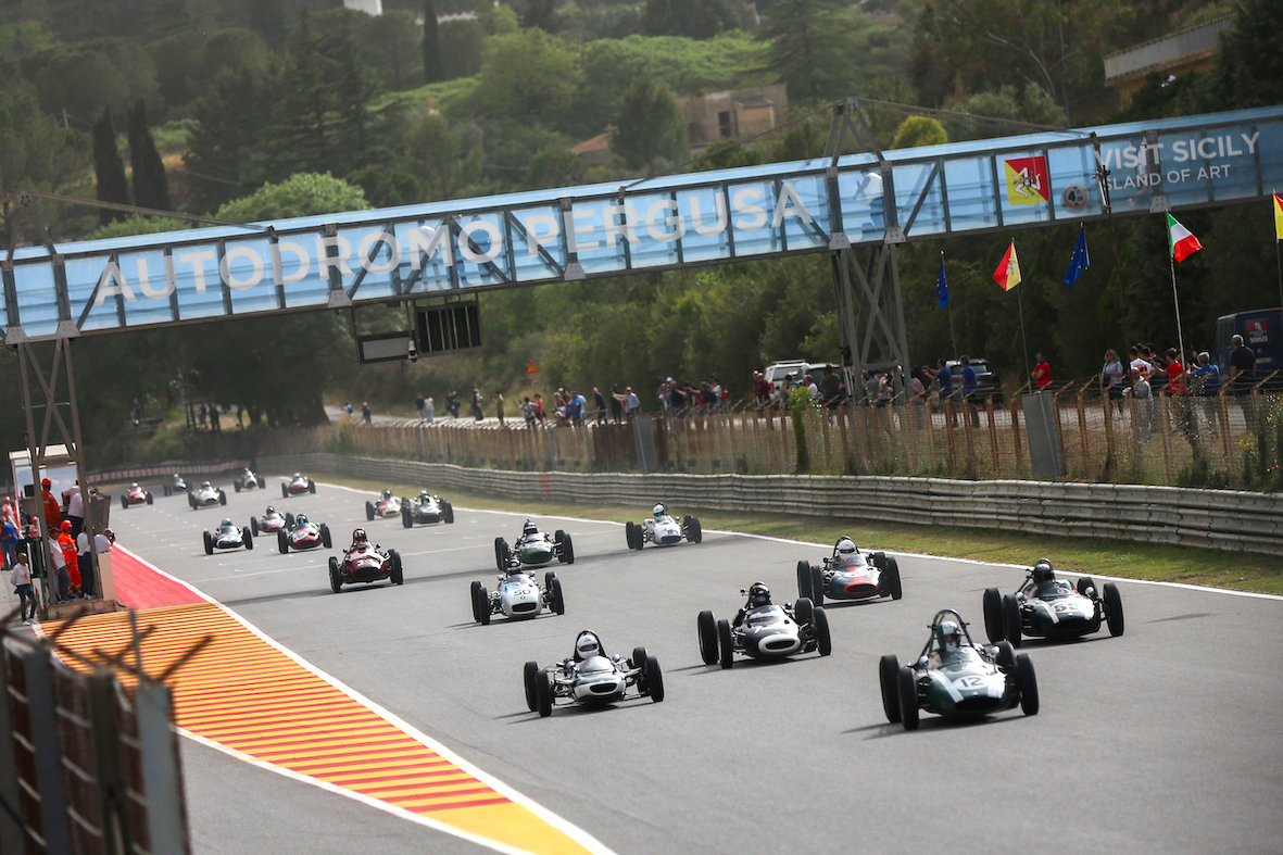 SME Pergusa2024 La partenza del Gran Premio del Mediterraneo con le Formula 1 dei Campioni del Mondo ph.Musotto