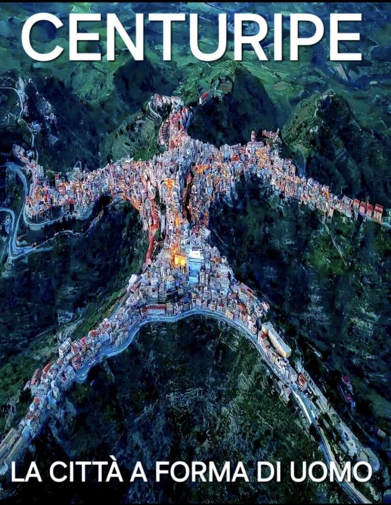 centuripe la città a forma di uomo