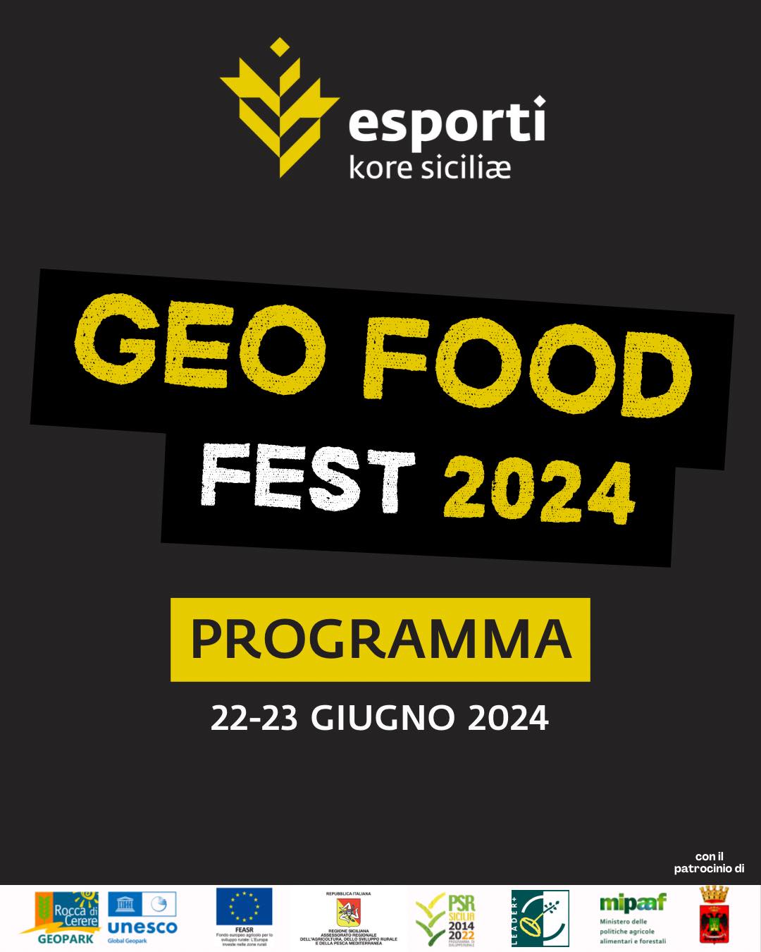 programma geo food