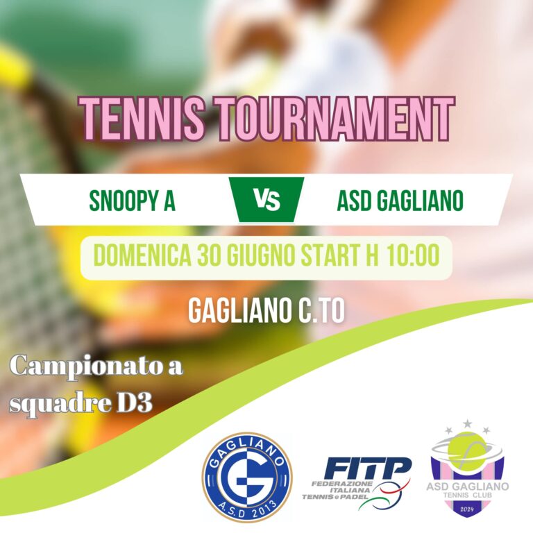 tennis gagliano
