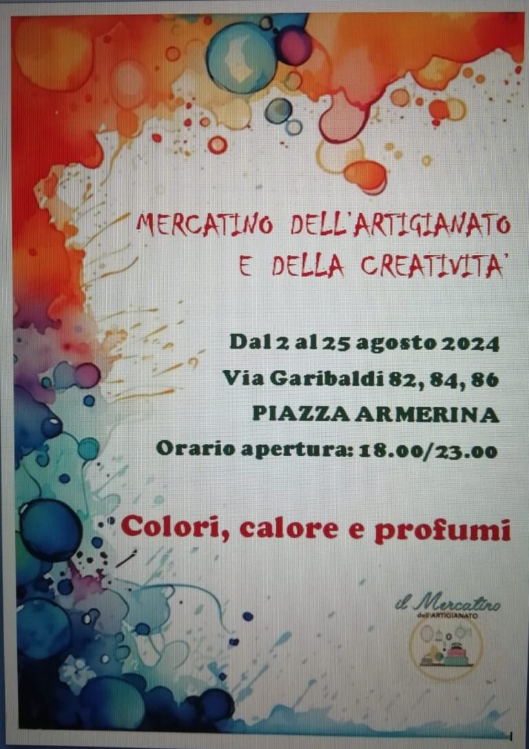 mercatino artigianale