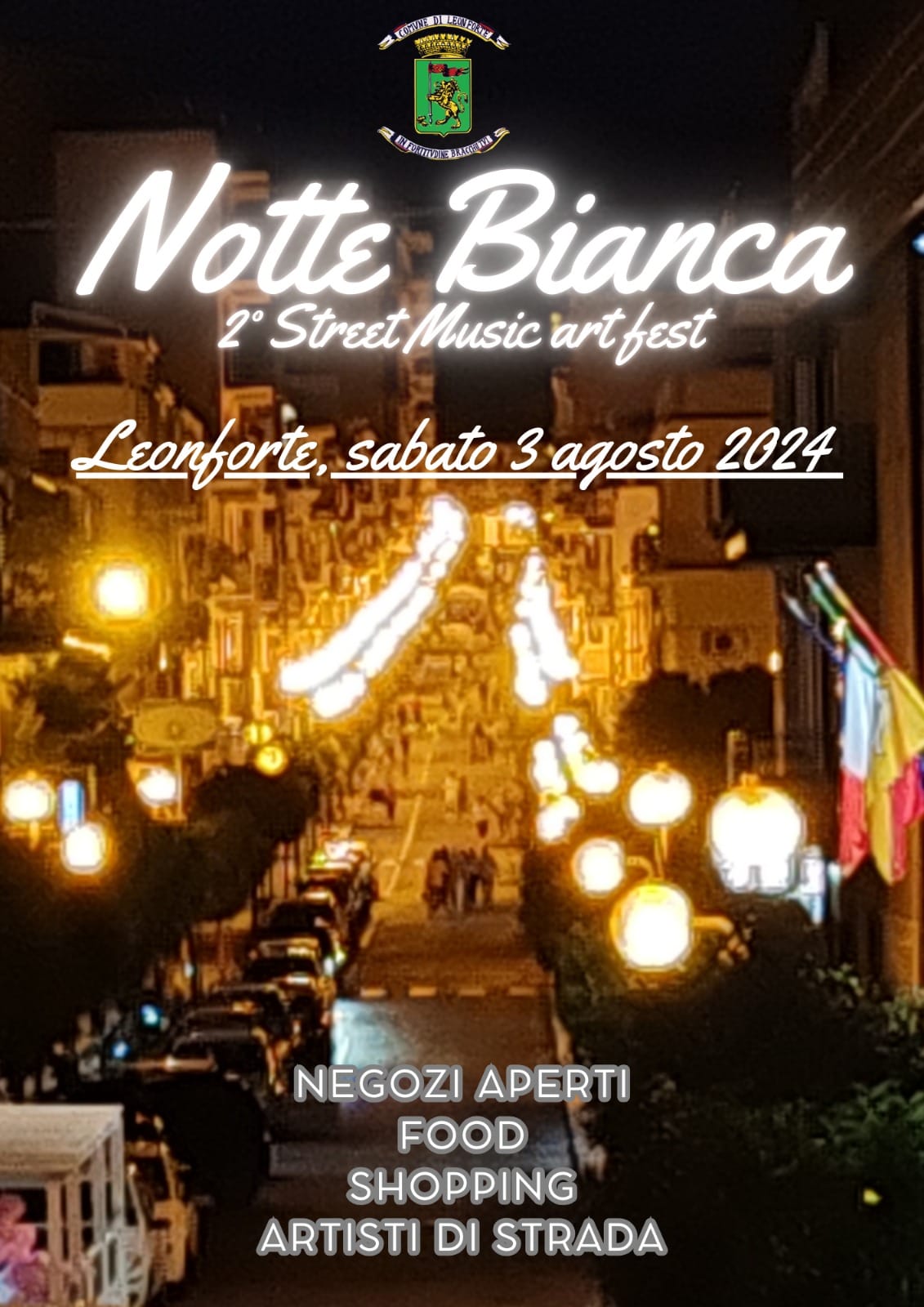 notte bianca leonforte