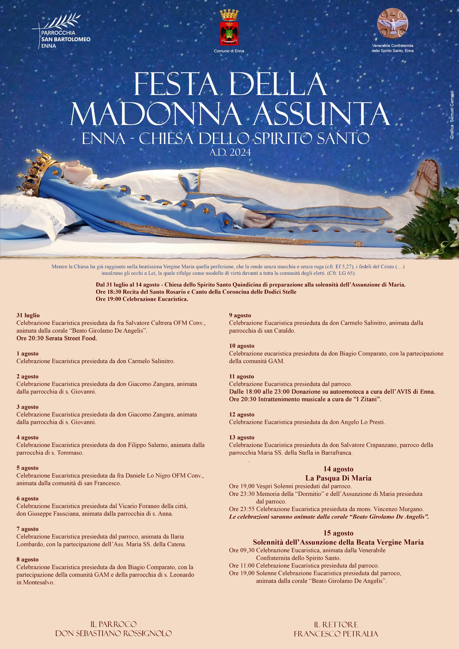 programma assunta