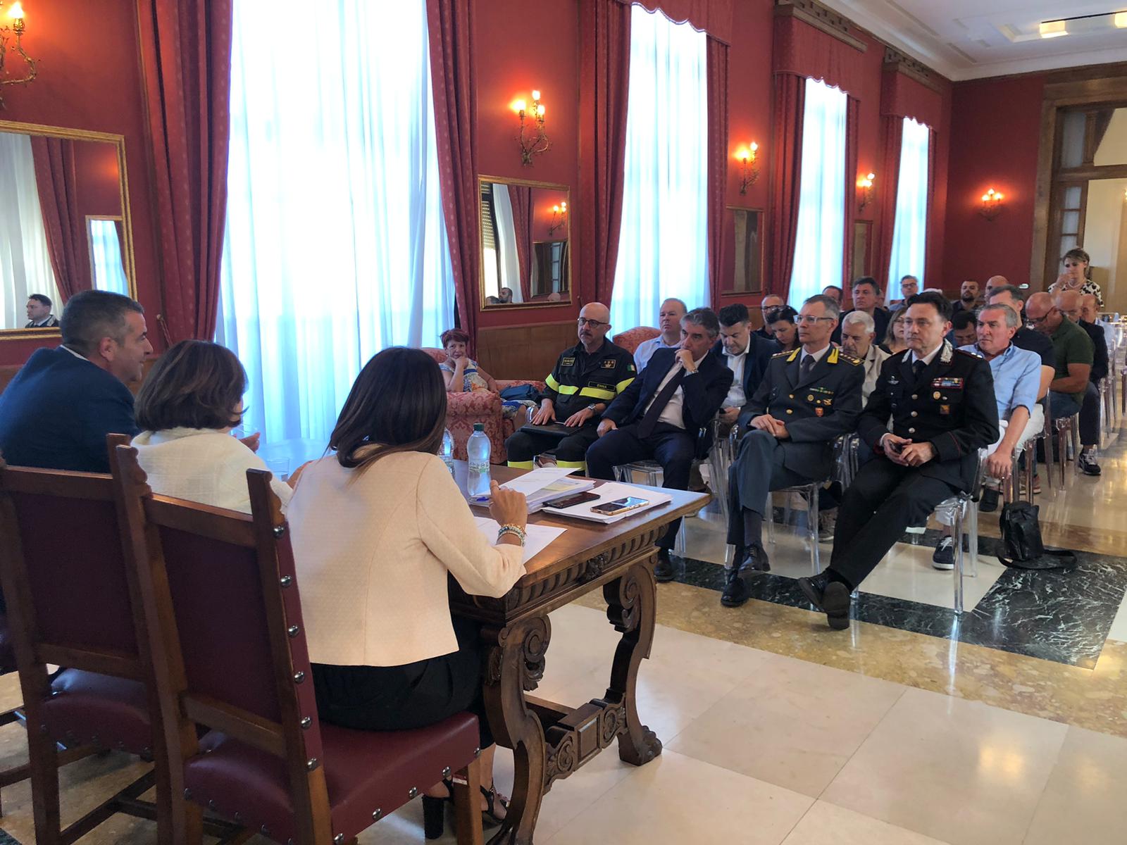 riunione prefettizia