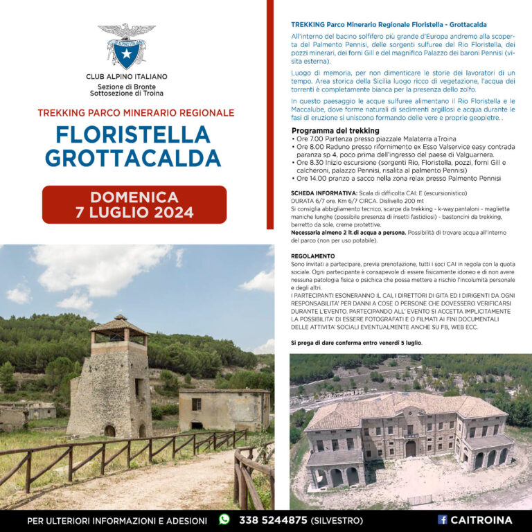 trekking grottacalda
