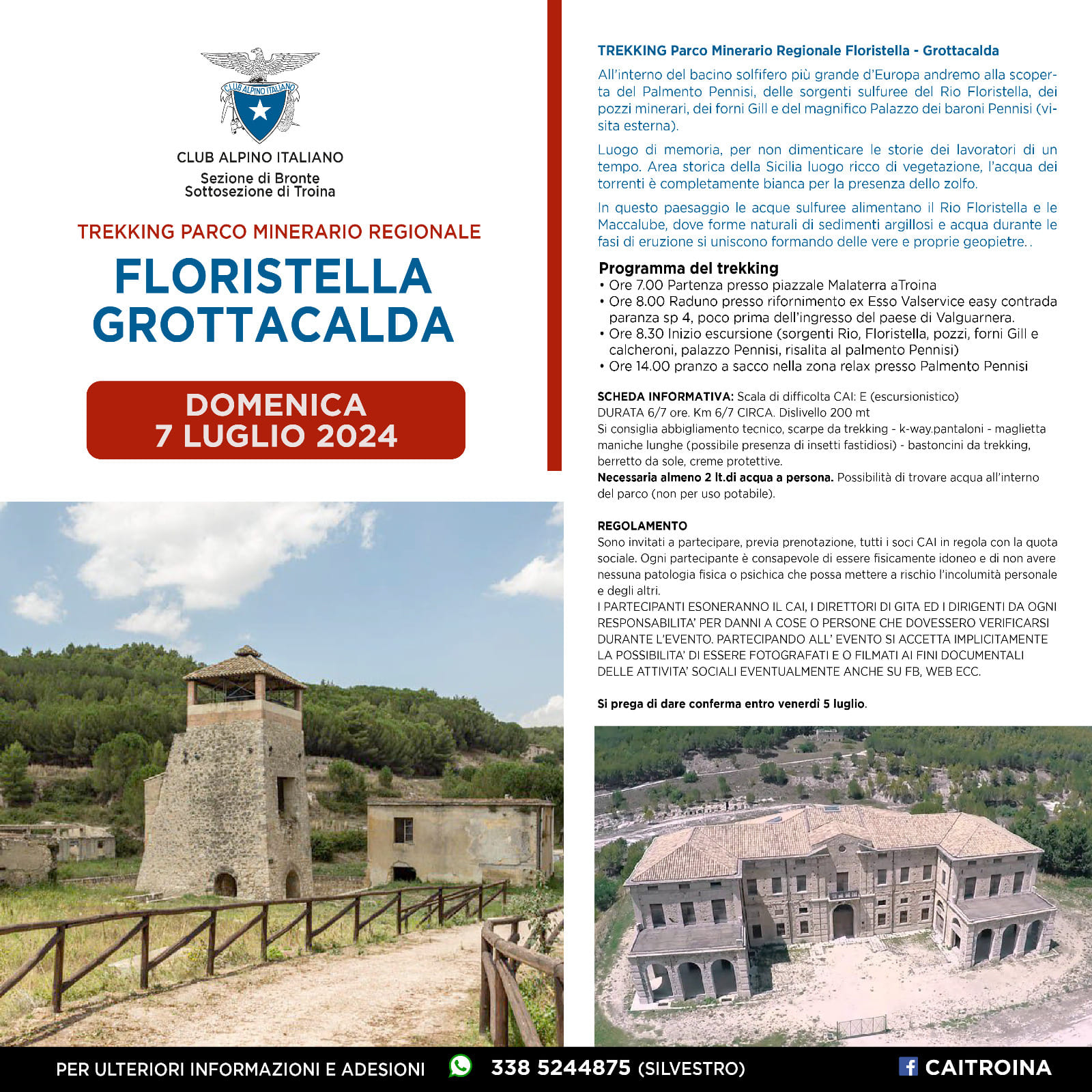 trekking grottacalda