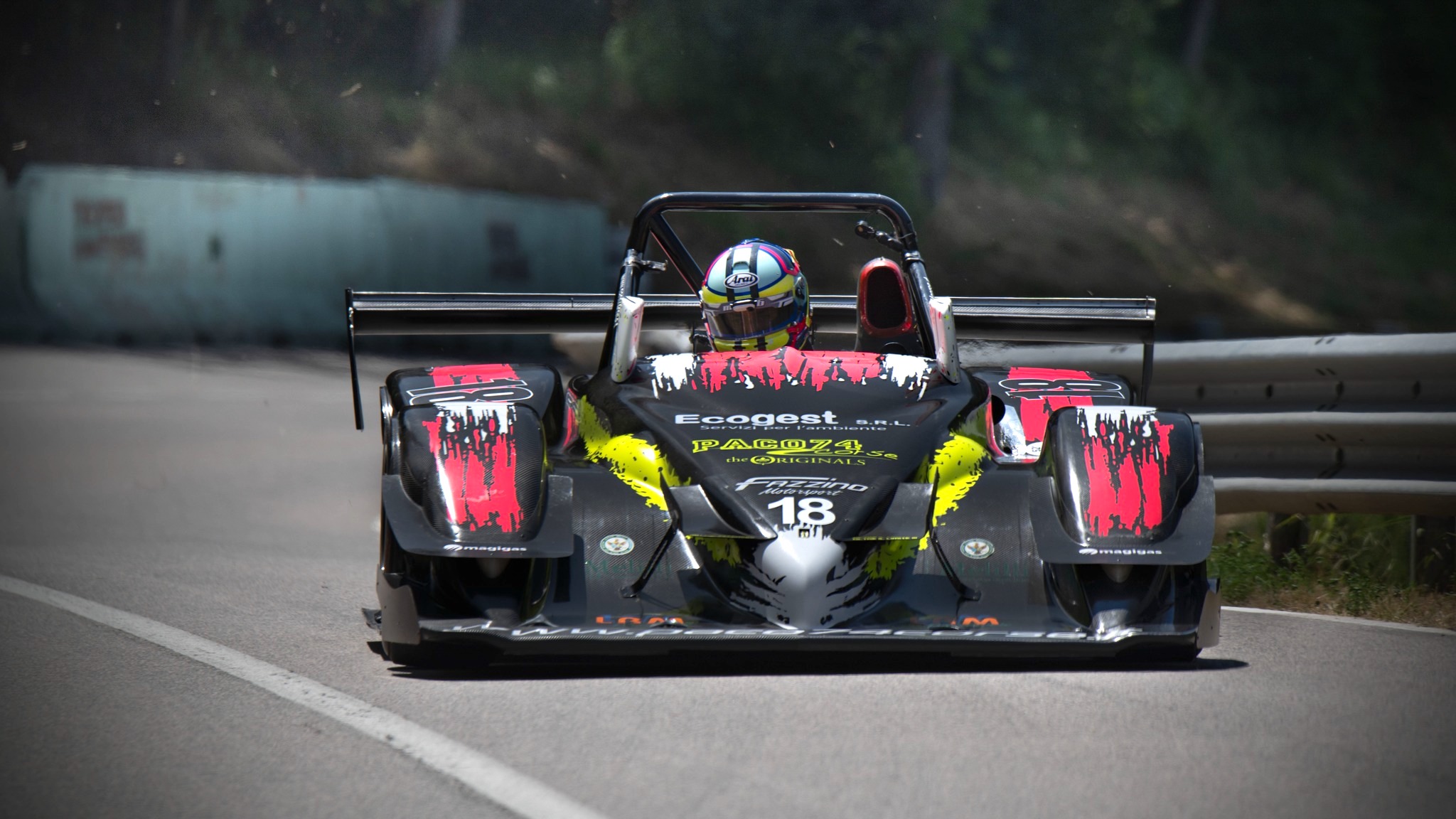 01 Prototipi attesi a Gubbio per il 59esimo Trofeo Luigi Fagioli qui il giovane siciliano Luigi Fazzino in azione nel 2023