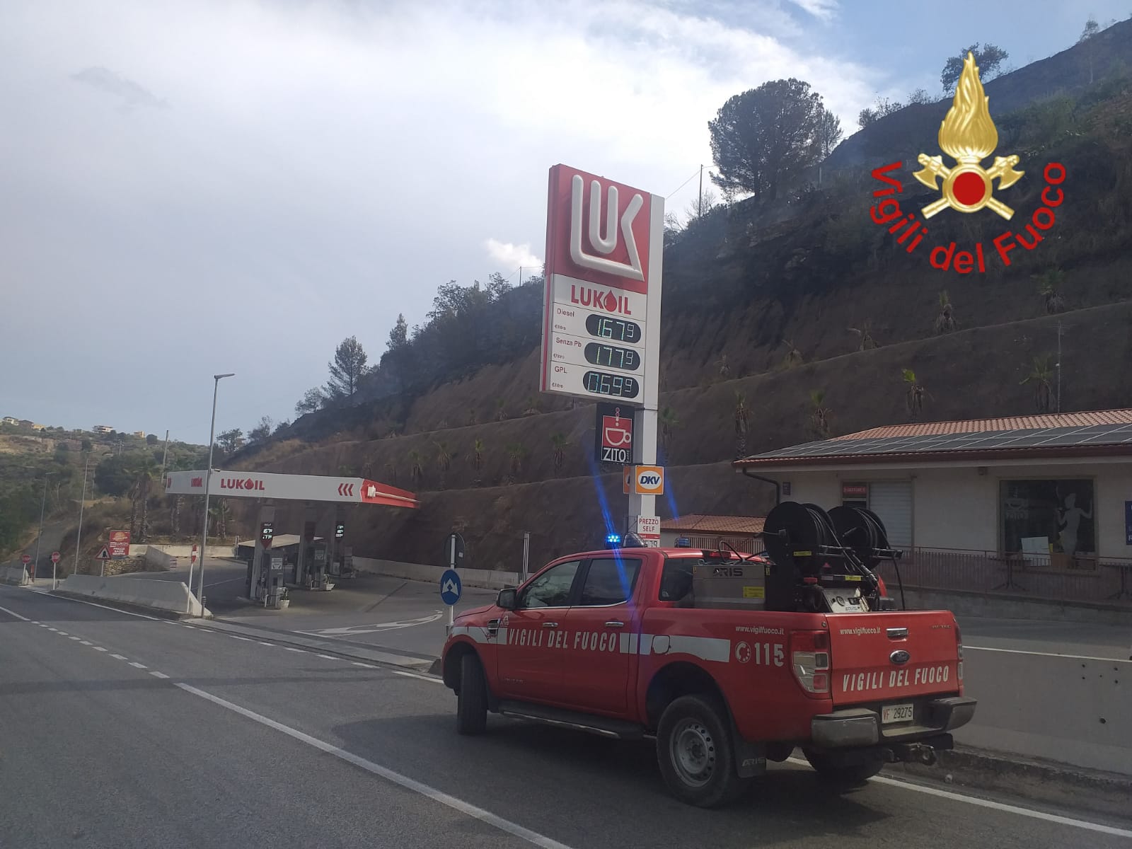 incendio a leonforte
