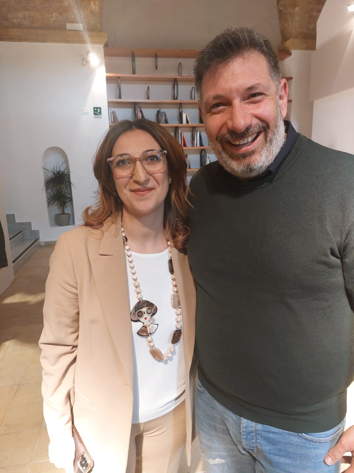 Carmela Petralia e Luca Gintili