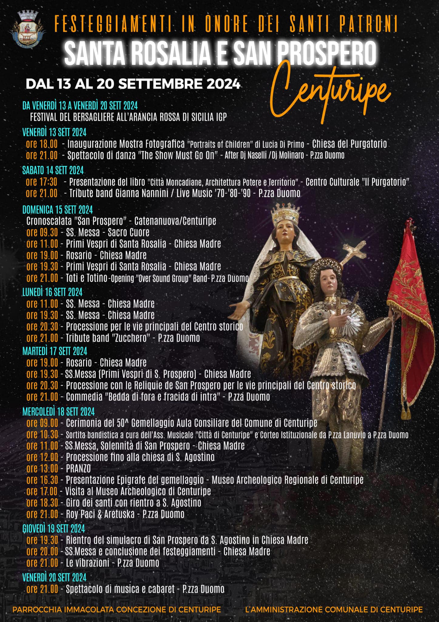 santa rosalia e prospero