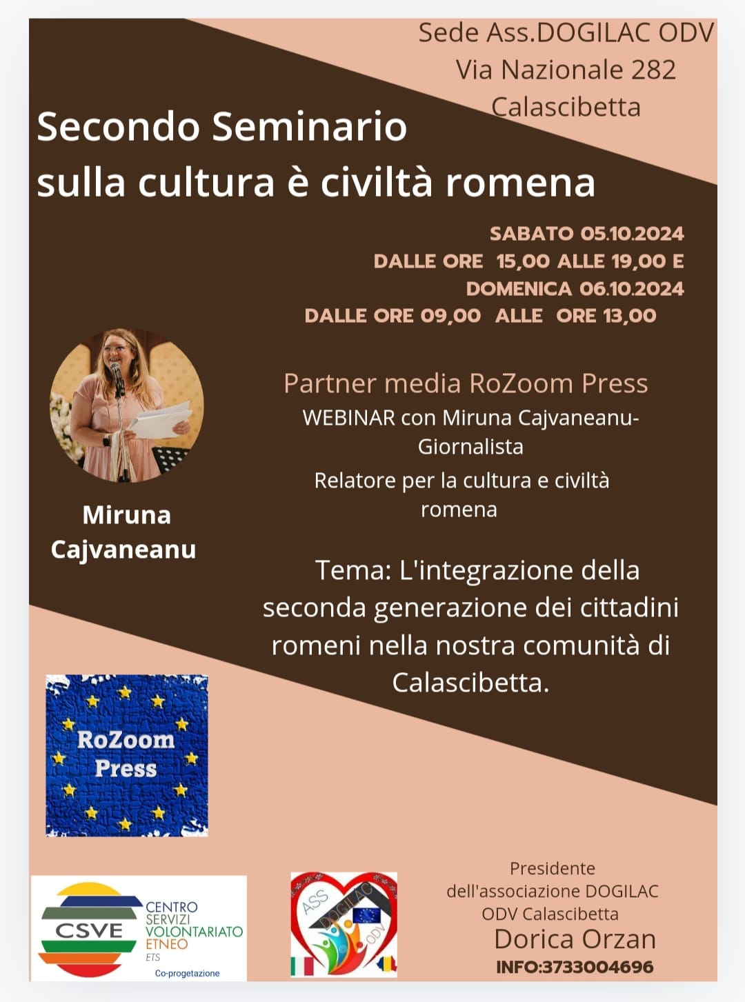 seminario sulla civiltà rumena