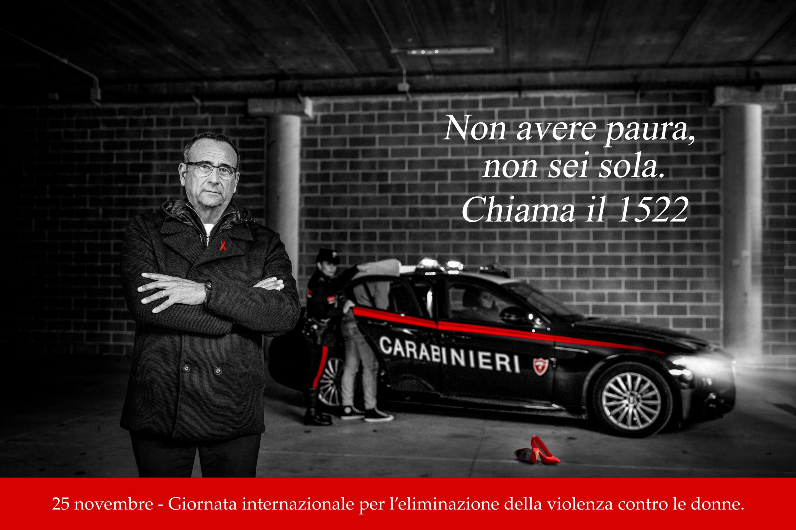 25 Novembre 2024 Carlo Conti Carabinieri _Non Sei Sola_
