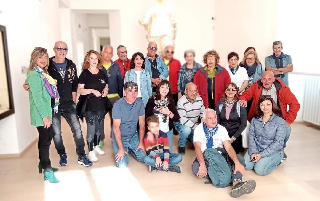 escursionisti al museo