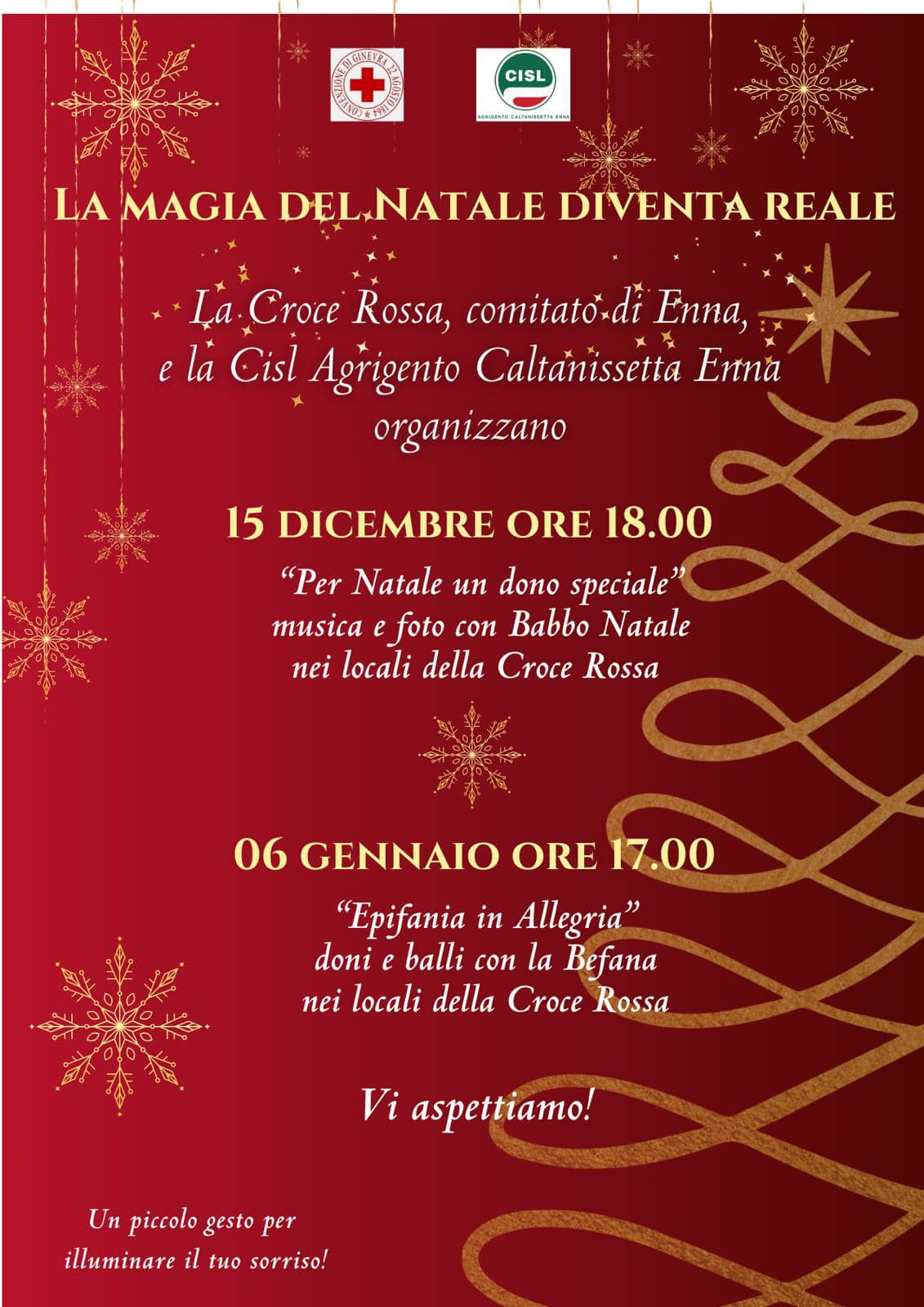 cisl e croce rossa