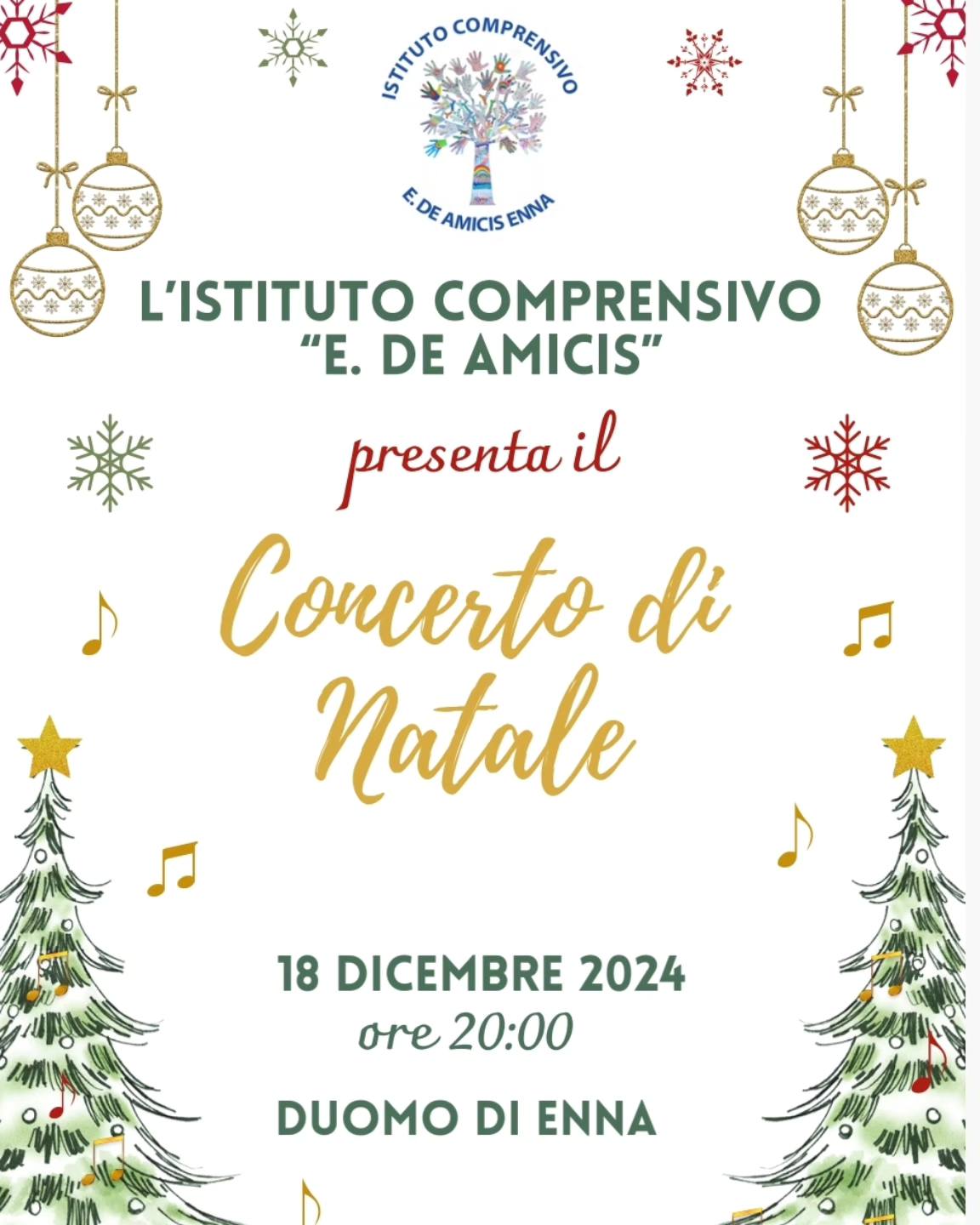 concerto natale de amicis
