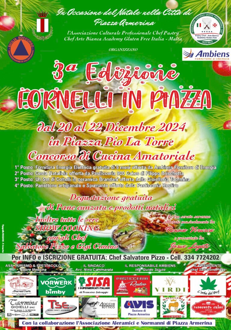 fornelli in piazza