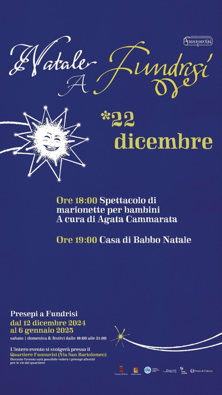 fundrisi 22 dicembre
