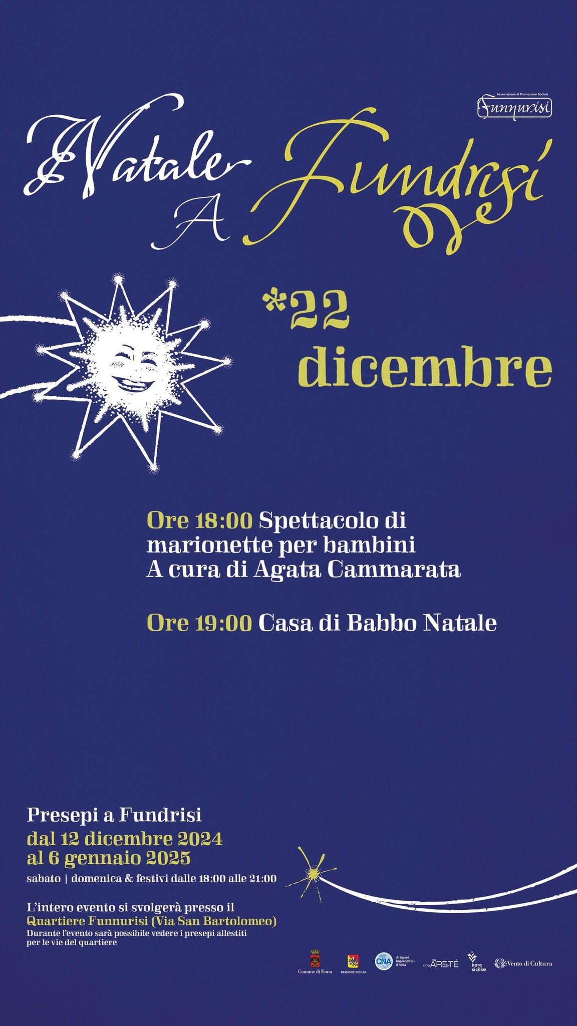 fundrisi 22 dicembre